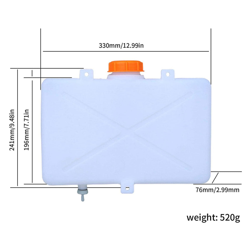JANCAN plastic fuel container emphasizes light weight and durability.