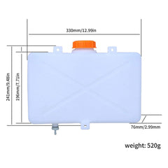 JANCAN plastic fuel container emphasizes light weight and durability.