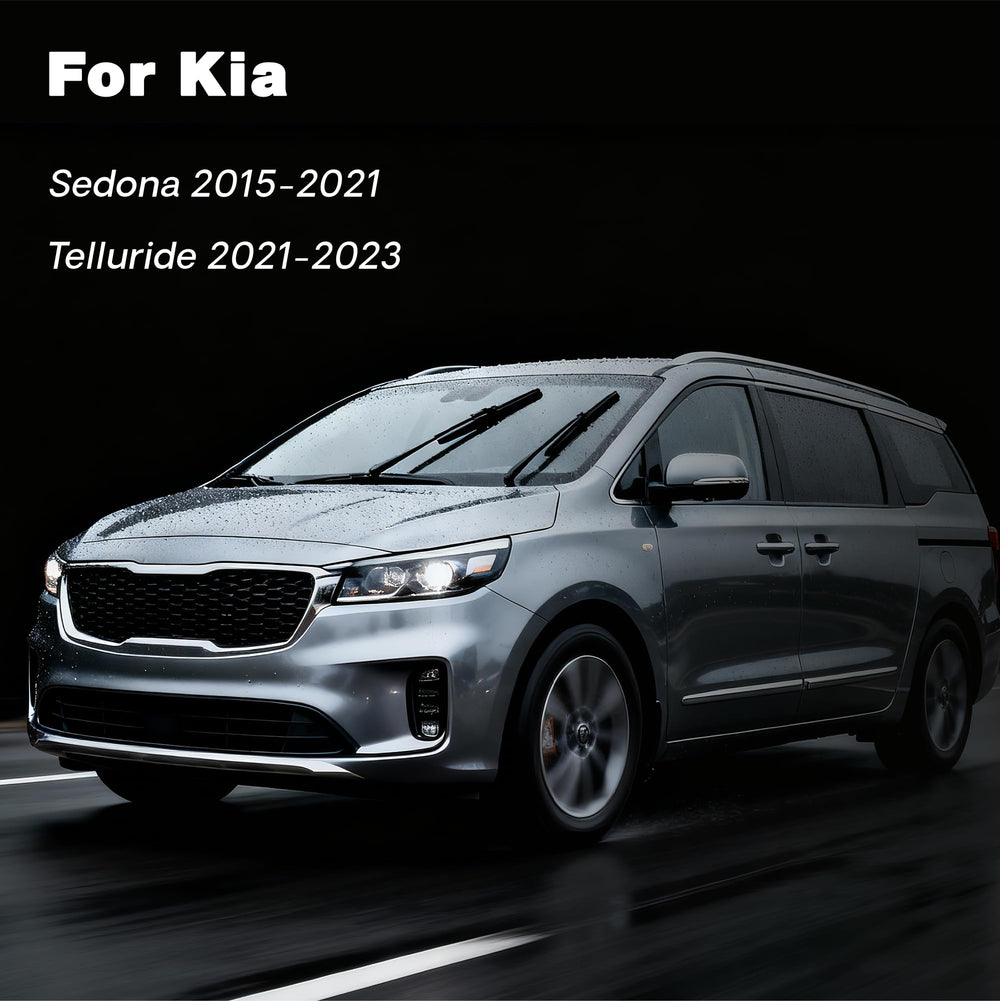 JARHOT rear wiper for Kia Sedona Telluride, 13 inch blade, rear visibility in rain