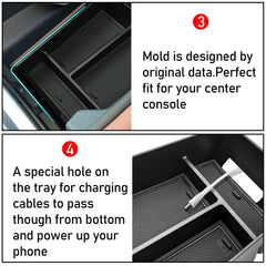 Jaronx anti-slip mats prevent items from sliding.
