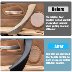 Jaronx BMW E90/E91 right-rear door handle cover resists scratches and stains