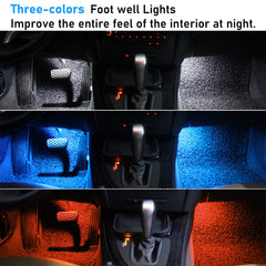 Jaronx footwell LED installation guide video supports DIY setup.