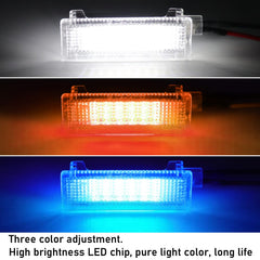 Jaronx footwell LED plug-and-play installation saves time.