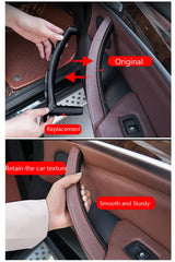 Jaronx door pull handle preserves original color and lustre with anti-stain features.