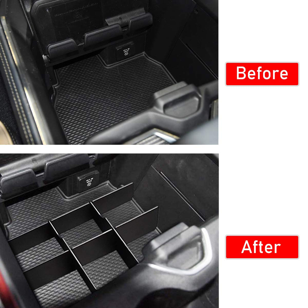 Jaronx console organization layout demonstrates enhanced RAM cabin storage.