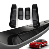 Jaronx Model S door organizer front pocket tray for quick access to essentials