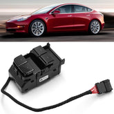 Jaronx Tesla Model 3 window switch, driver-side front view, OEM-like fit.