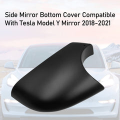 Jaronx mirror lower cover close-up in ABS material with waterproof scratch-resistant finish