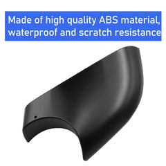 Jaronx mirror base cover demonstrates water and scratch resistance.