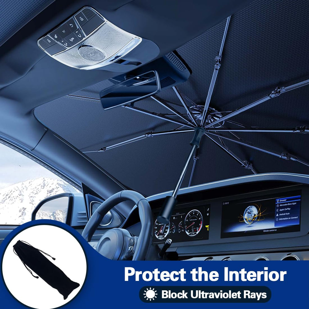 JASVIC UPF50+ fabric blocks most UV rays for cooler interior