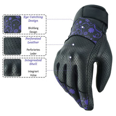 JAUNTY gloves with touchscreen-friendly index finger for easy device use.