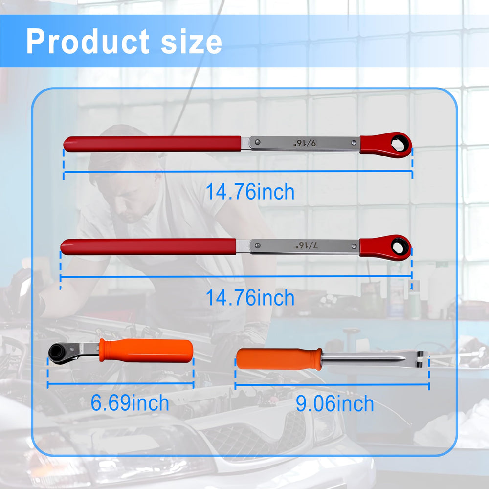 JAVENYIMAN ergonomic handle slack adjuster tools suitable for long use.