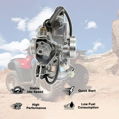 JAVENYIMAN TRX500 carburetor kit alloy construction for harsh-condition durability