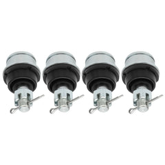 JAVIK ball joint kit contents show four joints and hardware.