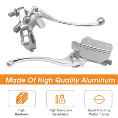 JAVIK clutch lever bracket chrome close-up highlights ergonomic grip