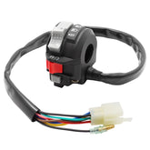 JAVIK control switch for Yamaha ATV showing engine start and headlight control