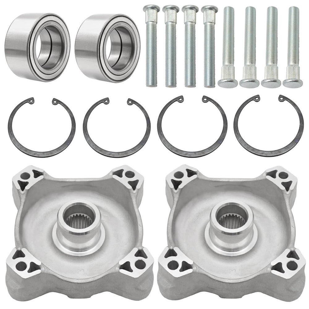 JAVIK front wheel bearing pair ensures smooth rotation on rugged trails.
