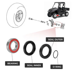 JAVIK bearings and seals for Yamaha Kodiak 400-450 enhance steering reliability