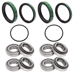 JAVIK front wheel hub strut seals improve front-end accuracy for Polaris Scrambler.