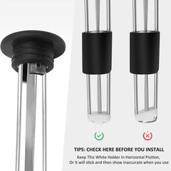 JAVIK package includes gauge and cap for retrofit.