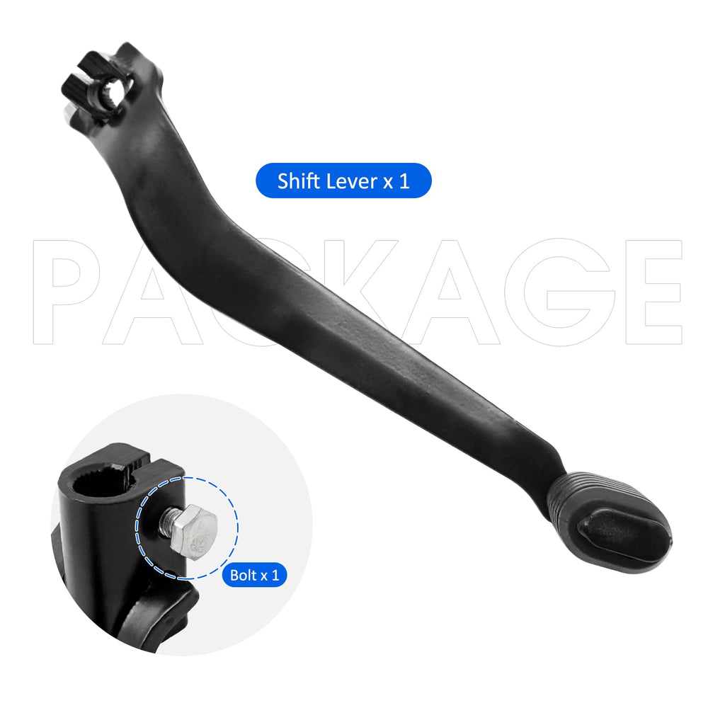 JAVIK branding on shifter lever signaling quality and reliability.