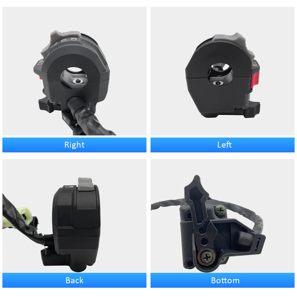 JAVIK handlebar switch assembly, ready-to-install replacement for Yamaha ATVs.