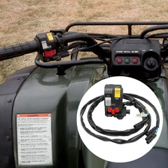 JAVIK installation closeup demonstrates easy switch replacement for TRX300