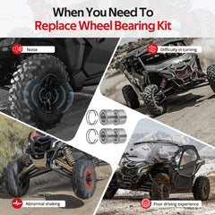 JAVIK installation tips image showing side-by-side fitment for Can-Am X3