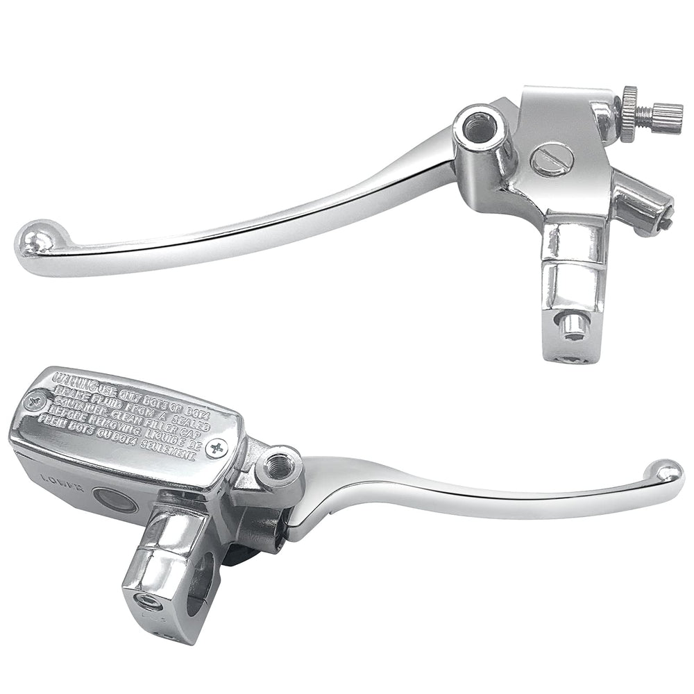 JAVIK left brake master cylinder chrome for Honda VT600/VT750 improves smooth braking