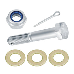 JAVIK tie rod end kit package with mounting hardware for easy replacement