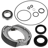 JAVIK rear brake drum shoes kit for Honda TRX300 improves braking reliability and durability.