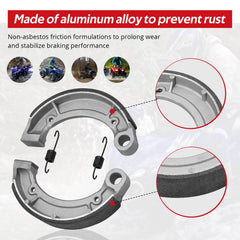 JAVIK semi-metallic-pro front pads for Wolverine 350 provide consistent bite.