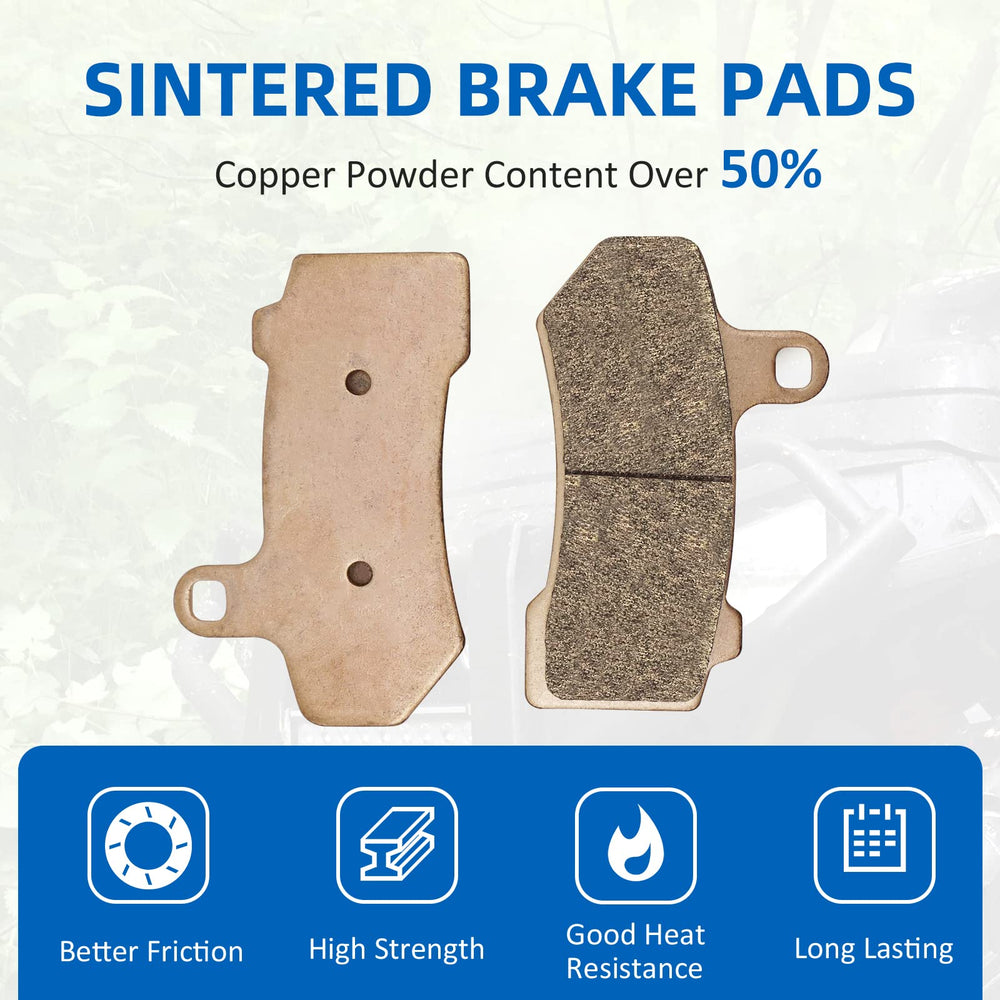 JAVIK sintered brake pads for Harley Street Glide offer responsive city braking.