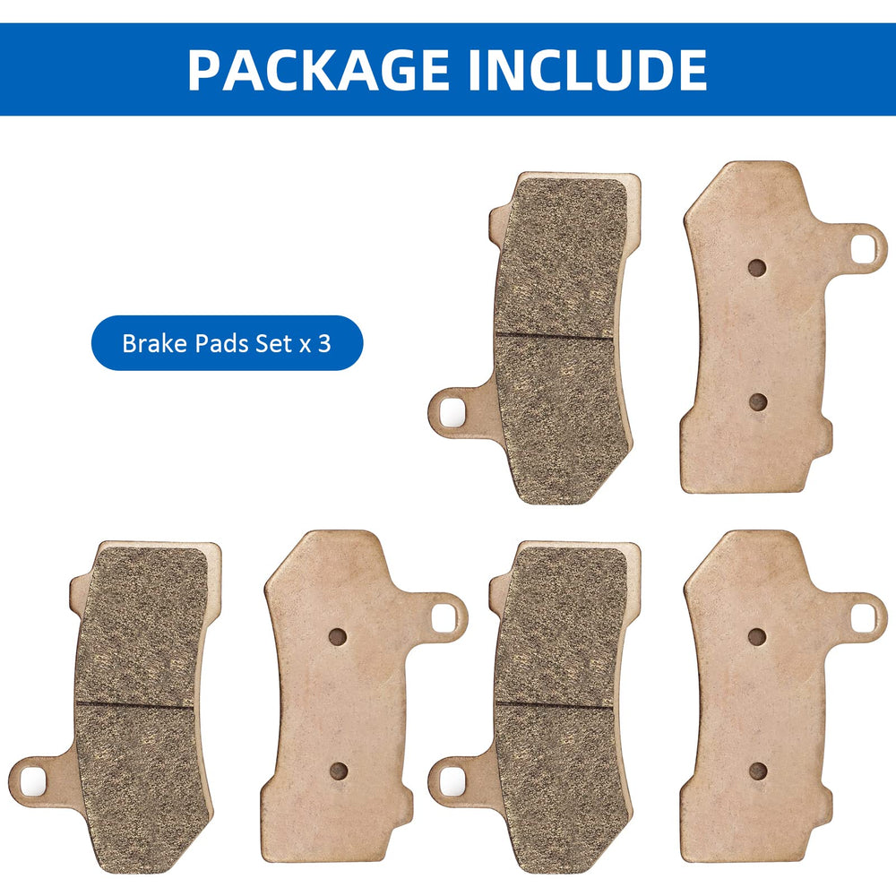 JAVIK sintered brake pads for Harley V-Rod maintain consistent braking for performance riding.