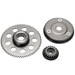 JAVIK starter gear bearing: front view with direct fit for Polaris models.