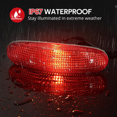 JAVIK tail light lens for Honda TRX125 enhances rear visibility on trails