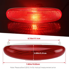 JAVIK tail light lens for Honda TRX250R improves rear signaling on rugged rides