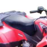 JAVIK seat cover installed on Polaris Hawkeye 300 provides secure fit.