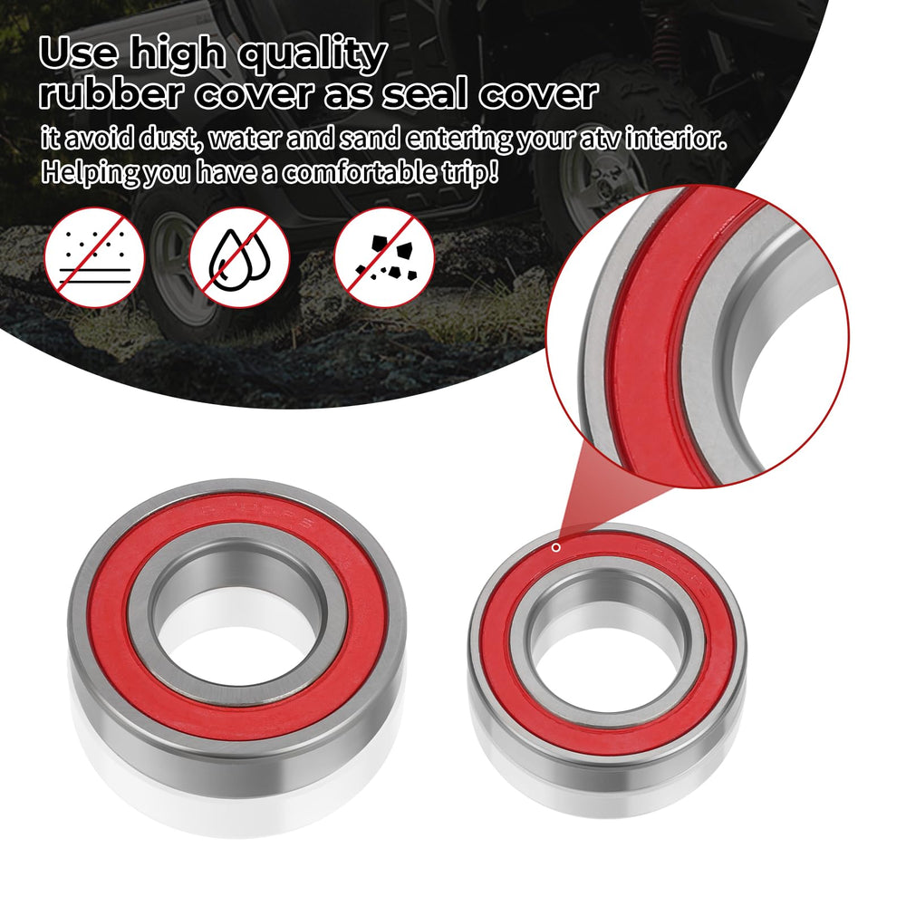 JAVIK Yamaha Rhino rear seal inner guards against contaminants for longer bearing life