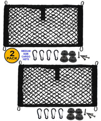 JAVOedge elastic mesh cargo net close-up showing durable stretch material for tight holds.