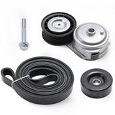 JAVOUKA belt tensioner kit front view for quick, smooth belt operation.