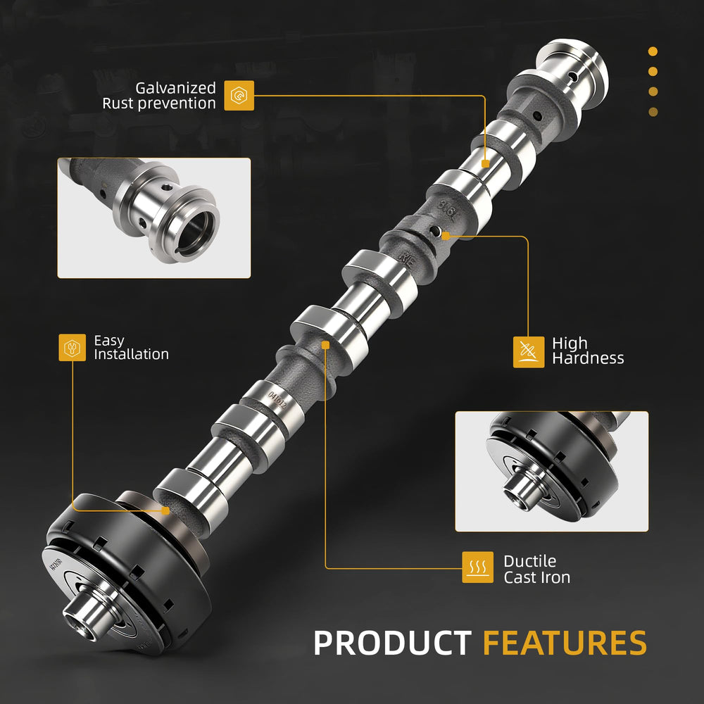 JAVOUKA camshaft kit contents ready for installation