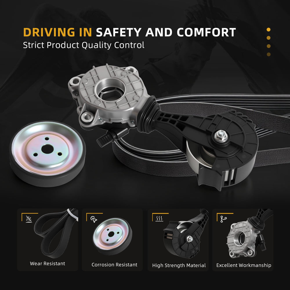 JAVOUKA engine water pump pulley supports steady cooling with reduced friction.
