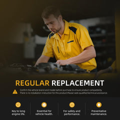 JAVOUKA complete maintenance filter kit laid out for quick inspection