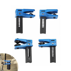JawGrew brake line clamp set in blue secures pipes during maintenance