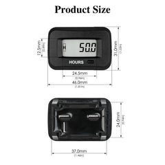 Jayron IP68 waterproof meter protects against moisture and dust exposure.