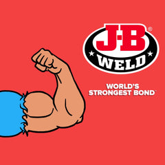 JB Weld SeamWeld forms a strong bond for automotive body panels.