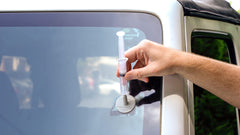 J-B Weld Windshield Saver kit fully assembled for DIY use