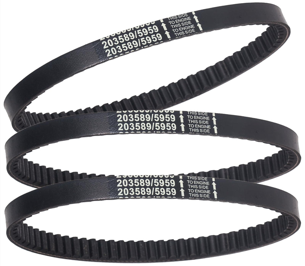 JBROPARTS 30-Series belt pack in box, ready for quick replacement on compatible go-karts.