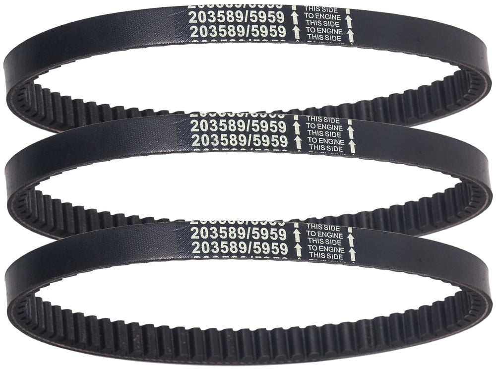 JBROPARTS 30-Series belt for karting supports 5hp-7hp engines on track-ready setups.